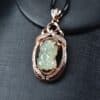 Natural Jadeite PiXiu pendant silver 925 pendant necklace JPT00111 - Image 4