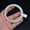 Genuine Jade Bangle Hand carving A stone Chinese gift 59mm BG01590001 - Image 4