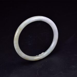 Green jade Bangle Bracelet Grade A Jadeite Real 60 mm BG01600001