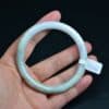 Genuine High-quality Jade Jewelry Grade Bangle Bracelet 60 mm BG01600006 - Image 4