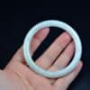 Genuine Jade Bangle Hand carving A stone Chinese gift 59mm BG01590001 - Image 2