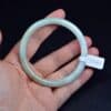 Green jade Bangle Bracelet Grade A Jadeite Real 60 mm BG01600001 - Image 4