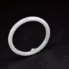 Fine Jade bangle Yellow Burma Jadeite Bracelet 61 mm