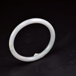 Fine Jade bangle Yellow Burma Jadeite Bracelet 61 mm BG01610002