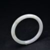 Light green Natural Myanmar Jadeite bangle jade Bracelet 59 mm BG01590012
