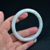 Thin Stone jade bangle Burma grade A jadeite bracelet 60mm BG01600007 - Image 2