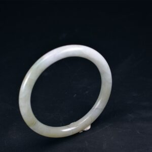 Mineral stones Green Jadeite Jade Bangle 59 mm 2182