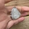 Jadeite Buddha Amulet Pendant silver 925 certified necklace JPT00000076 - Image 4