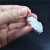 Natural Jade Buddha Amulet Pendant silver 925 certified necklace JPT00000074 - Image 3