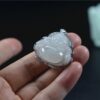 Jade Buddha Amulet Pendant silver 925 certified necklace JPT00000075 - Image 2