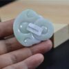 Amulet Natural Real Green Chinese Jade Buddha Pendant certified necklace JPT00000080 - Image 5