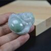 Natural Real Green Chinese Jade Buddha Pendant certified necklace JPT00000079 - Image 2