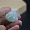 Chinese Jade Laugh Buddha Pendant certified necklace JPT00000036 - Image 3