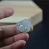 Natural Icy Chinese Jade Laugh Buddha Pendant certified necklace JPT00000029 - Image 3