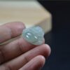 Natural Icy Chinese Jade Laugh Buddha Pendant certified necklace JPT00000034 - Image 3