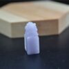 Jade Stone Stamp Statue Genuine untreated Jadeite Seal JPT00000050 - Image 2