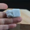 Jade Stone Stamp Statue Genuine untreated Jadeite Seal JPT00000051 - Image 6