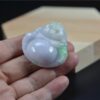 Real Green Chinese Jade Buddha Pendant certified necklace JPT00000078 - Image 2
