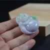 Real Green Chinese Jade Buddha Pendant certified necklace JPT00000078 - Image 3