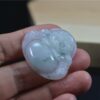 Natural Green Chinese Jade Laugh Buddha Pendant certified necklace JPT00000038 - Image 4