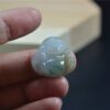 3 Color Yellow Icy Chinese Jade Laugh Buddha Pendant certified necklaceJPT00000035 - Image 2