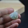 3 Color Yellow Icy Chinese Jade Laugh Buddha Pendant certified necklaceJPT00000035 - Image 3