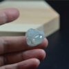 Natural Icy Chinese Jade Laugh Buddha Pendant certified necklace JPT00000029 - Image 4