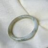 Large Real Green Jadeite Jade Bangle Burmese Bracelet 59 mm