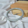 Natural color stone jade bangle jadeite bracelet 61mm - Image 2