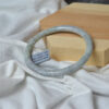 Natural color stone jade bangle jadeite bracelet 61mm - Image 3