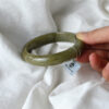Natural Grade A Jade Bracelet 61 mm - Image 4