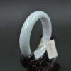 Brown jade bangle real jadeite bracelet Burma stone 56 mm - Image 3