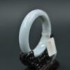 Brown jade bangle real jadeite bracelet Burma stone 56 mm - Image 2