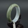 Brown jade bangle, real jadeite bracelet, Burma gemstone, 56 mm - Image 4