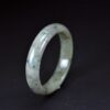 Grey Green Burma Jadeite Bangles 62 mm - Image 2