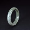 Faint Green Jadeite Bangle, 58mm Natural Jade Bangle
