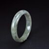 Grey Green Burma Jadeite Bangles 62 mm