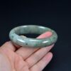 Grey Green Burma Jadeite Bangles 62 mm - Image 3