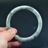 Natural Burma Untreated Burmese Grade Bangle Bracelet 59mm - Image 4