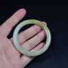 Yellow Natural Grade A Jadeite Jade Bangle Bracelet, Burmese (Myanmar) Gemstones, Jewelry 51mm - Image 3