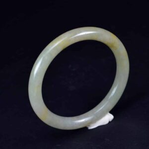 Authentic Burmese Grade A Jadeite Jade Bangle 51mm BG01510002