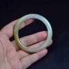 Yellow Natural Grade A Jadeite Jade Bangle Bracelet, Burmese (Myanmar) Gemstones, Jewelry 51mm - Image 2