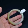 Yellow Natural Grade A Jadeite Jade Bangle Bracelet, Burmese (Myanmar) Gemstones, Jewelry 51mm - Image 6