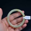 Authentic Burmese Grade A Jadeite Jade Bangle 51mm - Image 6