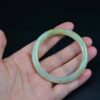 Authentic Burmese Grade A Jadeite Jade Bangle 51mm - Image 3