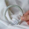 Chinese Authentic Untreated Genuine Jade Bangle Bracelet 59mm - Image 3