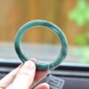 Burmese jade bangles, Type A real stone bracelet 54mm BG01540002 - Image 6