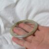 Natural Jadeite Bracelet, genuine grade A bracelets, 56mm - Image 4