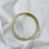 Natural Jadeite Bracelet, genuine grade A bracelets, 56mm - Image 2
