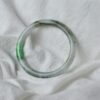 Jadeite Asian gifts stone bracelet Bangle 56mm - Image 3